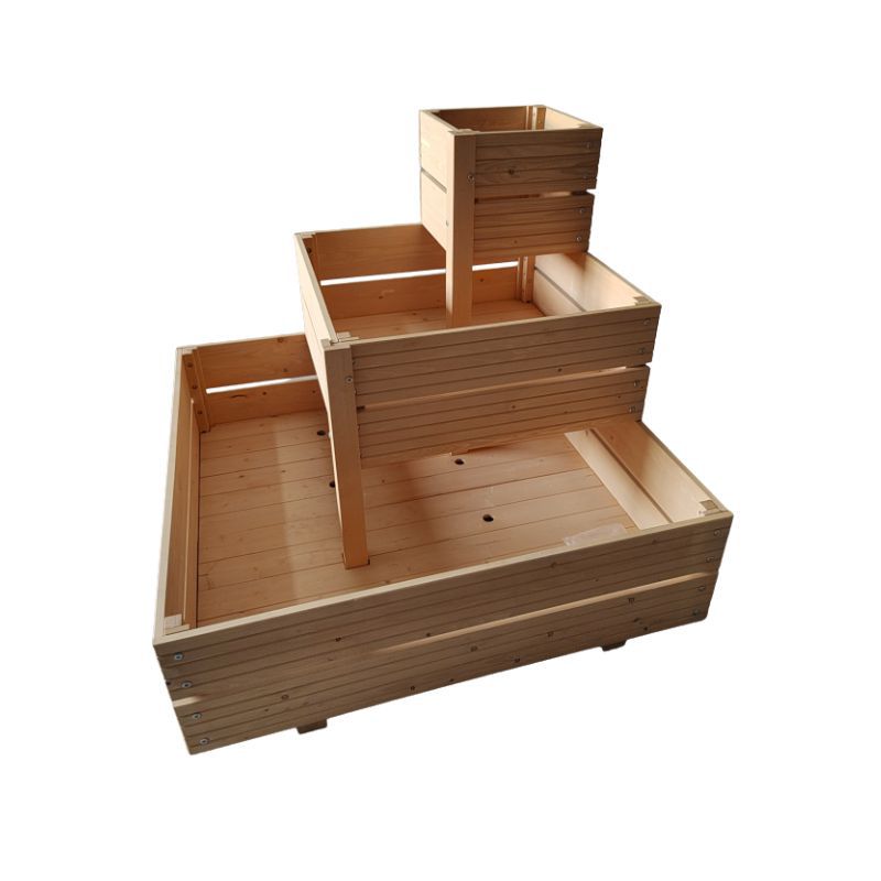 3 층 결합 꽃 침대 2