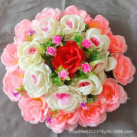 仿真花;仿真玫瑰;仿真枝叶和树