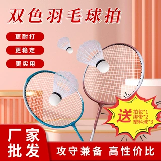 超轻碳素羽毛球拍旗舰店合金成人专业双拍耐打套装羽毛球拍定制