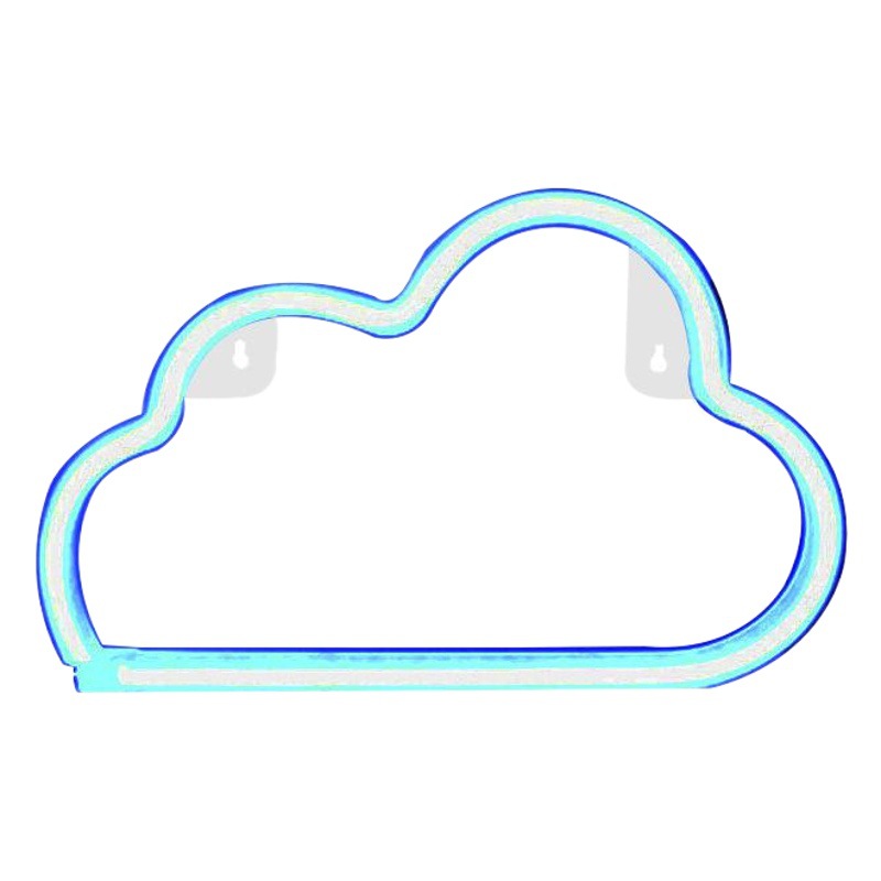 En stock LED nube luz de neón luz de modelado luz de noche Internet celebridad habitación decoración colgante de pared atmósfera creativa diseño de luz