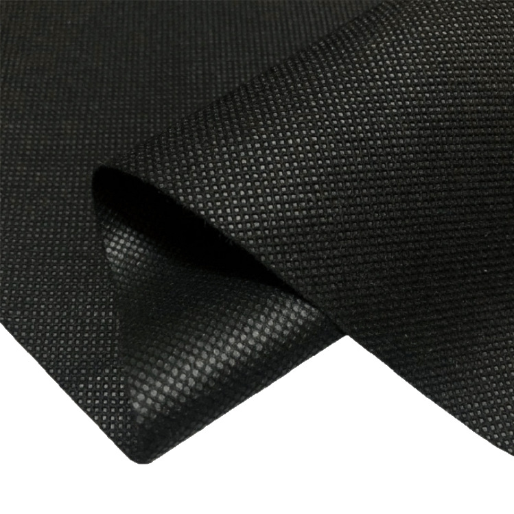 Fireproof ignífugo no tejido muebles sofá cine protección ambiental negro blanco 60 g80g en stock ventas directas de fábrica