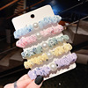 Cloth from pearl, elastic base hair rope, Korean style, internet celebrity, wholesale