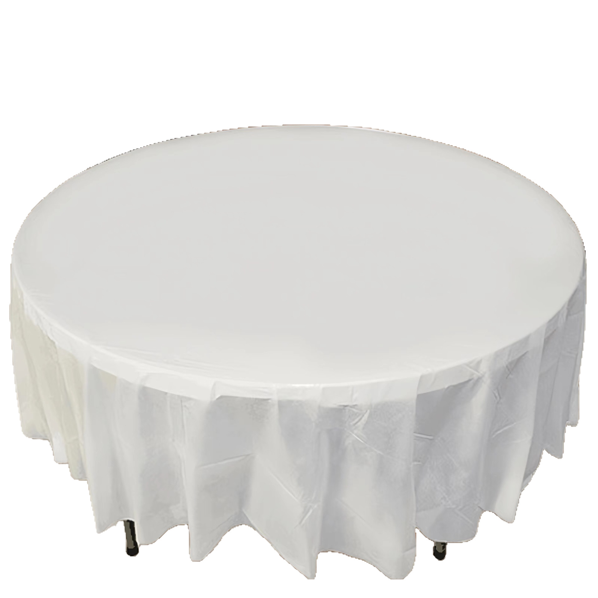 Liquidación: Mantel desechable de PEVA de color liso para fiestas, sin necesidad de lavado, cubierta de mesa engrosada 137*183cm