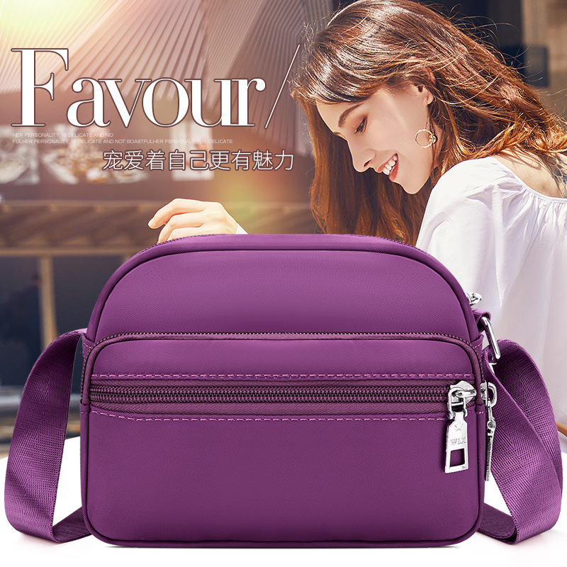 Leisure Travel Lightweight Women's Shoulder Bag Waterproof Nylon Cloth Mobile Phone Bag Small and Large Capacity Hot-selling Crossbody Bag for Women Leisure Travel Lightweight Women's Shoulder Bag Waterproof Nylon Cloth Mobile Phone Bag Small and Large Capacity Hot-selling Crossbody Bag for Women