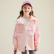 hello kitty童装女童春秋季上衣2025新款春款洋气外套中大童