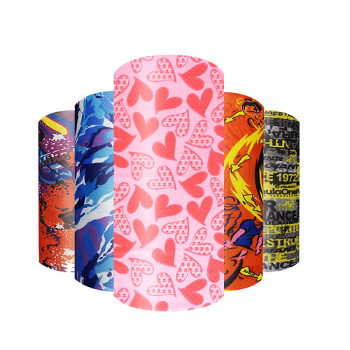 Outdoor seamless versatile magic scarf for men and women, summer thin model bike riding neck gaiter face mask windproof scarf