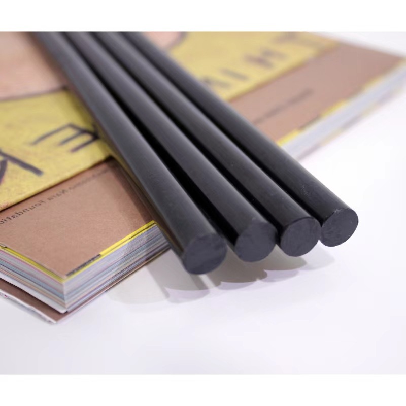 黑色热熔胶棒强力透明热溶胶条热熔胶枪手工 高粘速溶胶棒7mm11mm