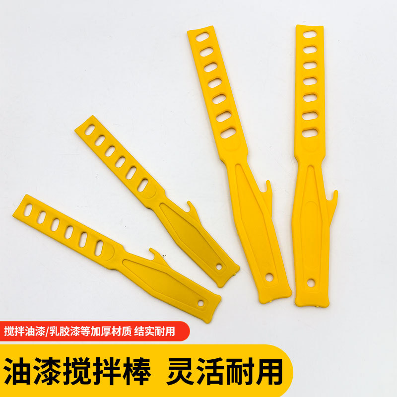 Manufacturer Wholesale Plastic Paint Mixing Stick Manual Stirrer Latex Paint Stirring Rod Paint Mixing Rod