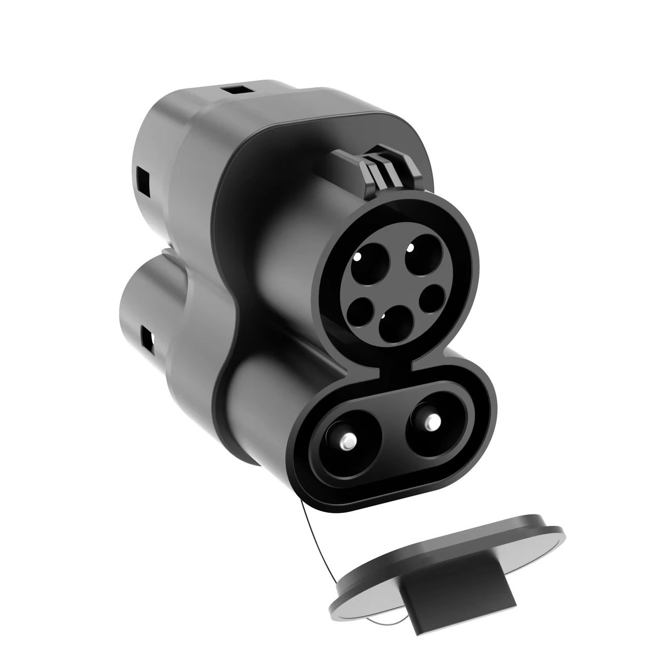 New Energy Electric Vehicle Charging Adapter 250A American Standard Fast Charging to European Standard Ccs1 to Ccs2
