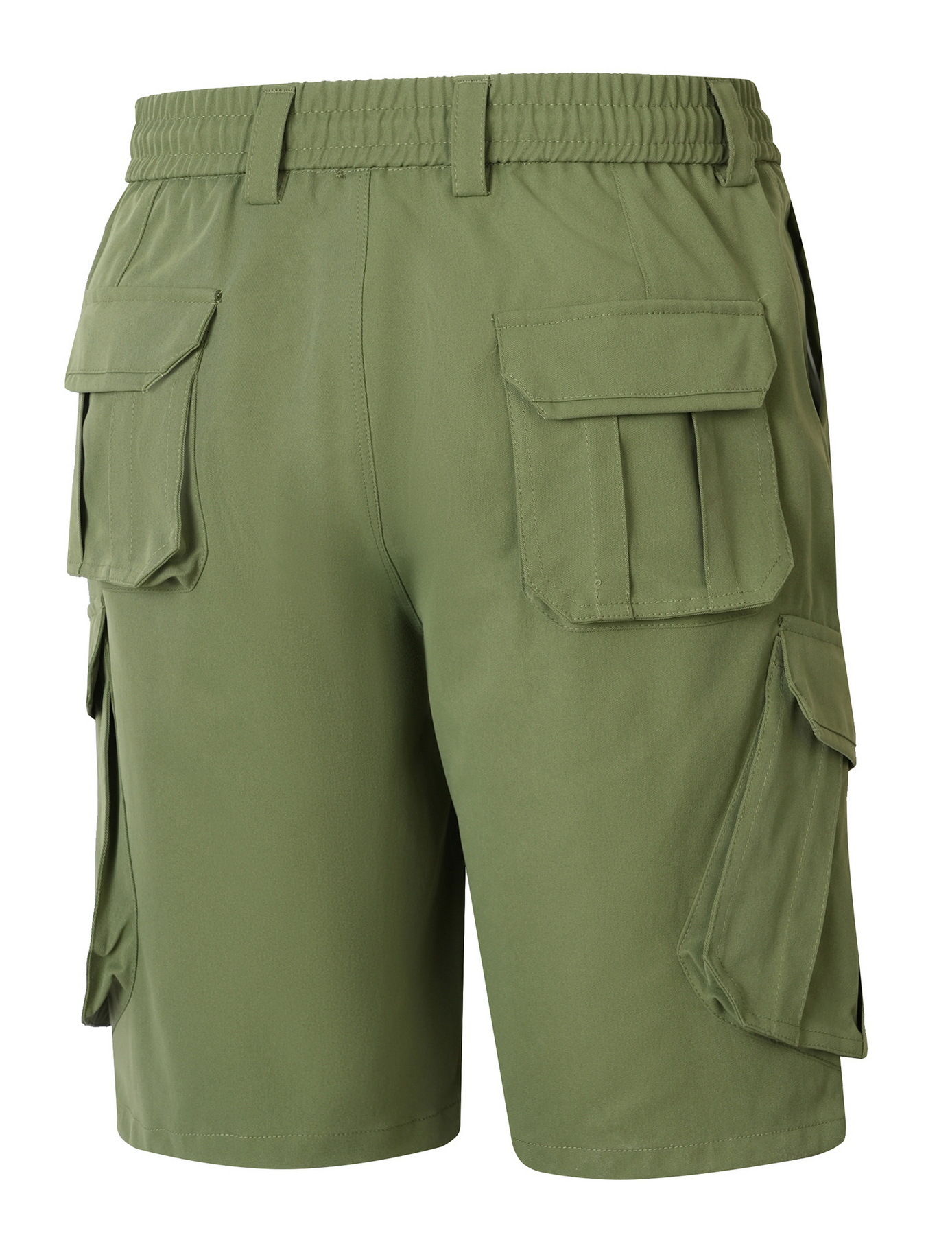 Men's Summer Cargo Shorts Thin Five Point Pants Multi Pocket Loose Casual Source_viptrois.com
