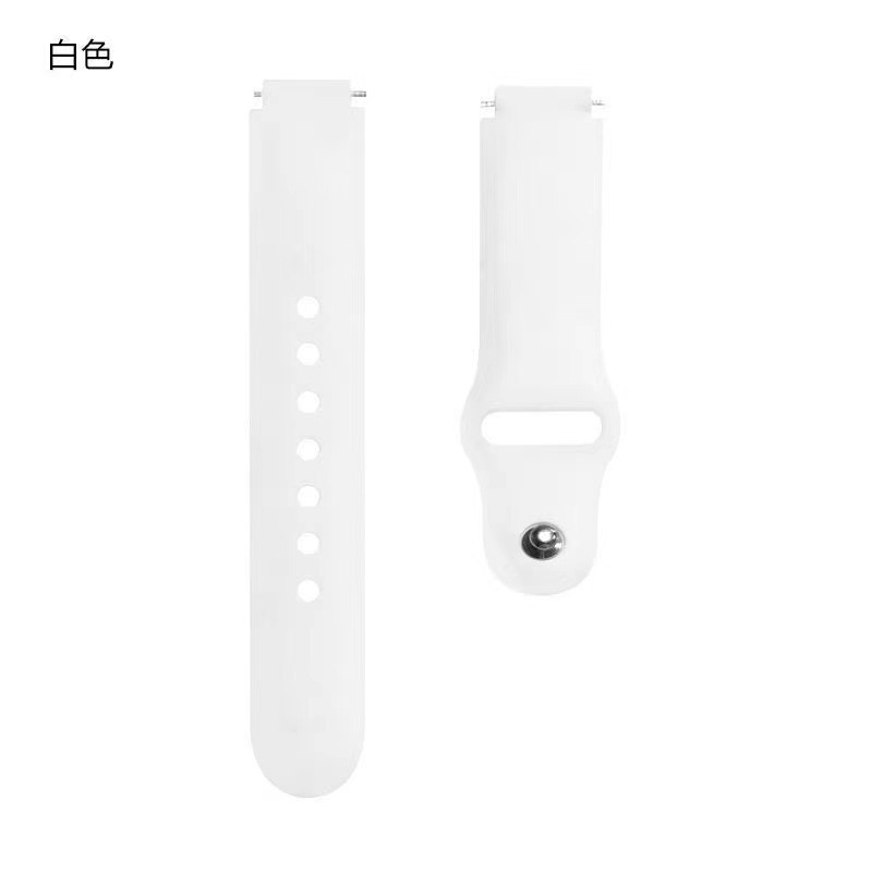 Xiaomi Huawei ブレスレット 7/8/9 ストラップアンチバックルソリッドカラーネイルバックルシリコン 12 ミリメートルユニバーサル交換リストバンドに適しています|undefined