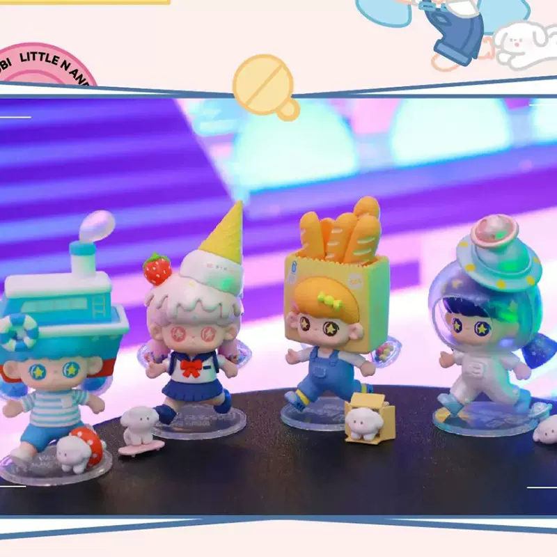 打样定制pvc立体注塑盲盒公仔 树脂玩偶手办潮玩搪胶卡通摆件