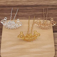 DIY антикварные китайские аксессуары для одежды шаг встряхнуть новую пористую заколку для волос из сплава (12551)
