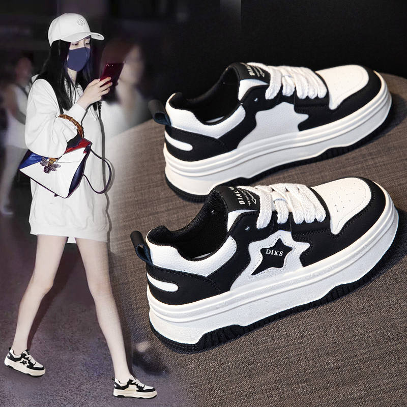 Thick-Soled White Shoes for Women 2026 New Model Women's Thick-Soled Shoes Summer Sneakers Women's Shoes Sports Shoes Thick-Soled White Shoes for Women 2026 New Model Women's Thick-Soled Shoes Summer Sneakers Women's Shoes Sports Shoes