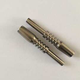 厂家供应14mm花蜜钛烟钉 钛烟具 钛烟针 钛转接杆