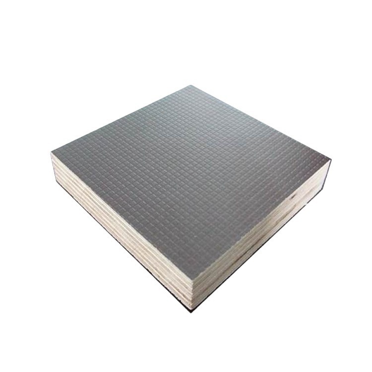 Panel de contrachapado laminado hexagonal para piso de camión, fondo de escenario, letrero, panel de pegamento antideslizante en forma de diamante, resistente al desgaste y antideslizante