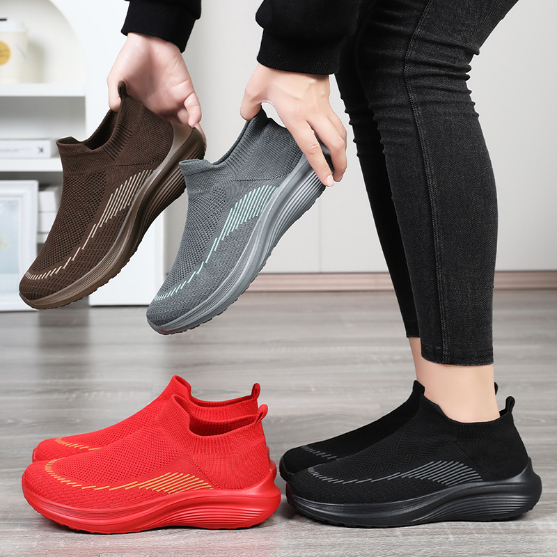 Zapatos de mujer universal primavera nuevos zapatos de calzado de un pie zapatos casuales de moda de comercio exterior zapatos de tela transpirables al por mayor