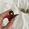 Retro atmospheric hairgrip from pearl, small crab pin, bangs, shark, French retro style, light luxury style
