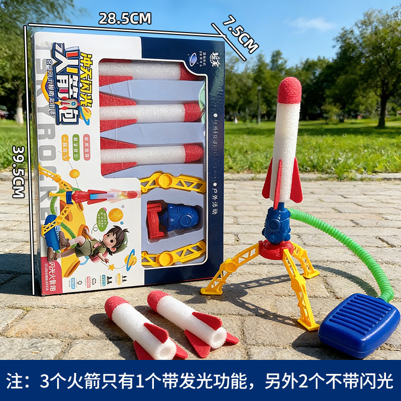 J961-94 Skyrocket (incluye 1 cohete iluminado + 2 cohetes sin iluminación)