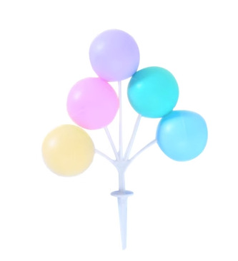 Macaron plastic balloon 10 string