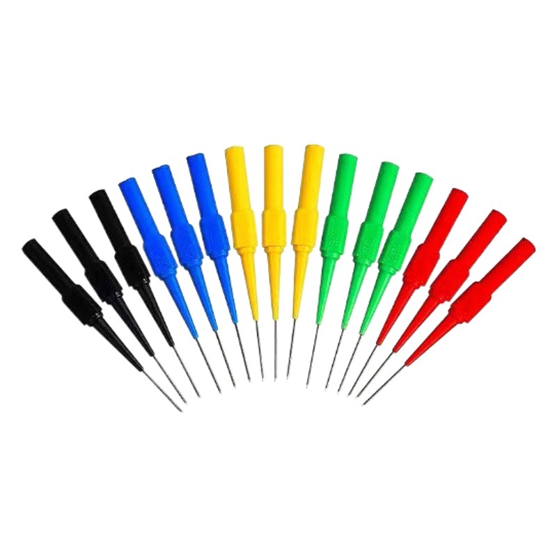 Sonda de prueba de reparación de automóviles línea de punción de señal aguja reloj palo de alambre resistente a altas temperaturas 2MM4MM reloj Universal pluma sonda image 1