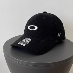 47レトロな水洗い刺繍野球帽夏はファッション的な顔をしています。