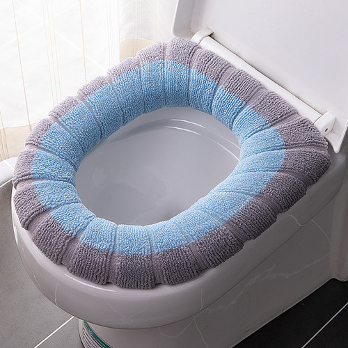 Toilet seat cover, toilet mat, home use, winter thick warm toilet seat cushion, portable washable toilet seat ring