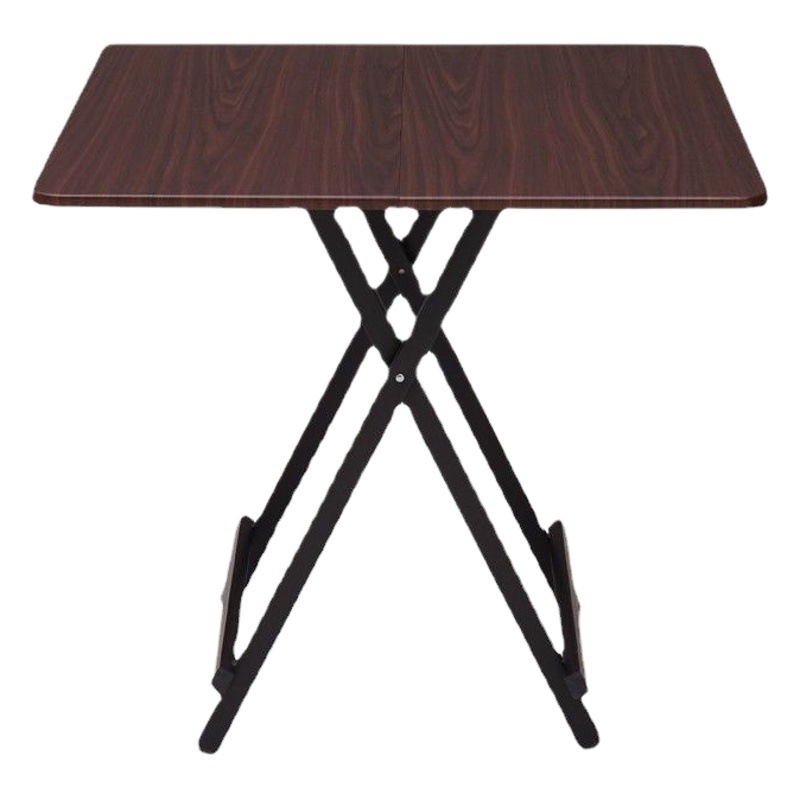 Mesa cuadrada plegable de fábrica cuadrada comedor hogar mesa cuadrada 8080 pequeña mesa de comedor 2 personas mesa de comedor 70 puestos 4