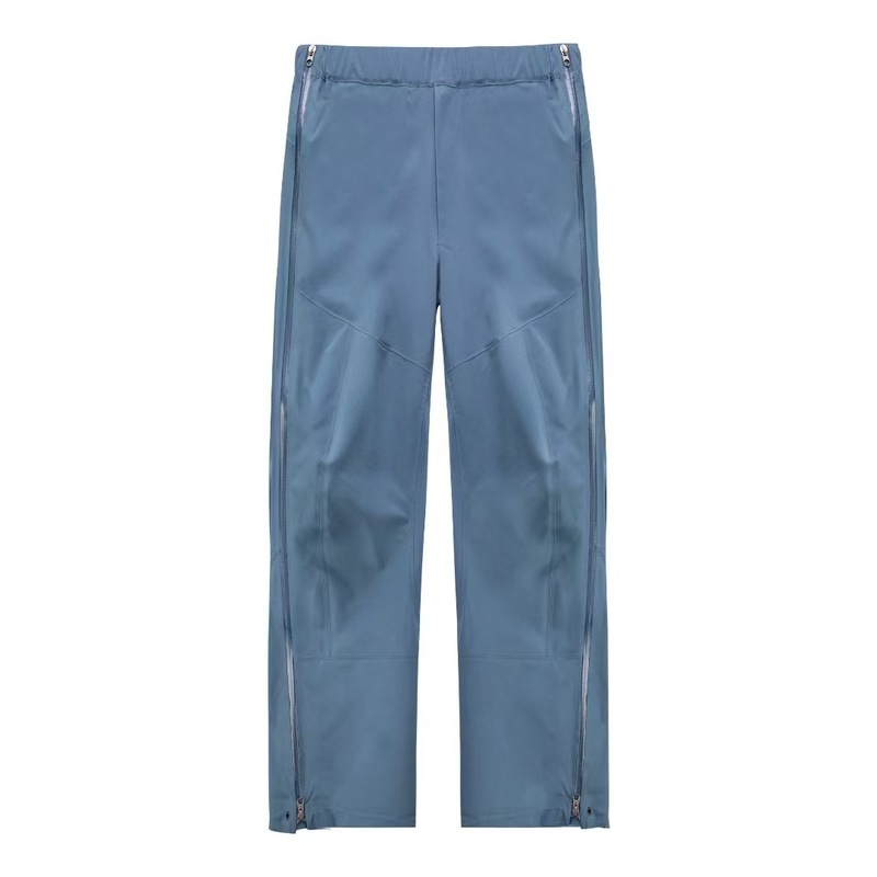 鳥家と同じスタイルの防水・防風ジャケットパンツ、メンズ春秋薄手フルジップハードシェルパンツ、レディースアウトドア登山用同型|undefined