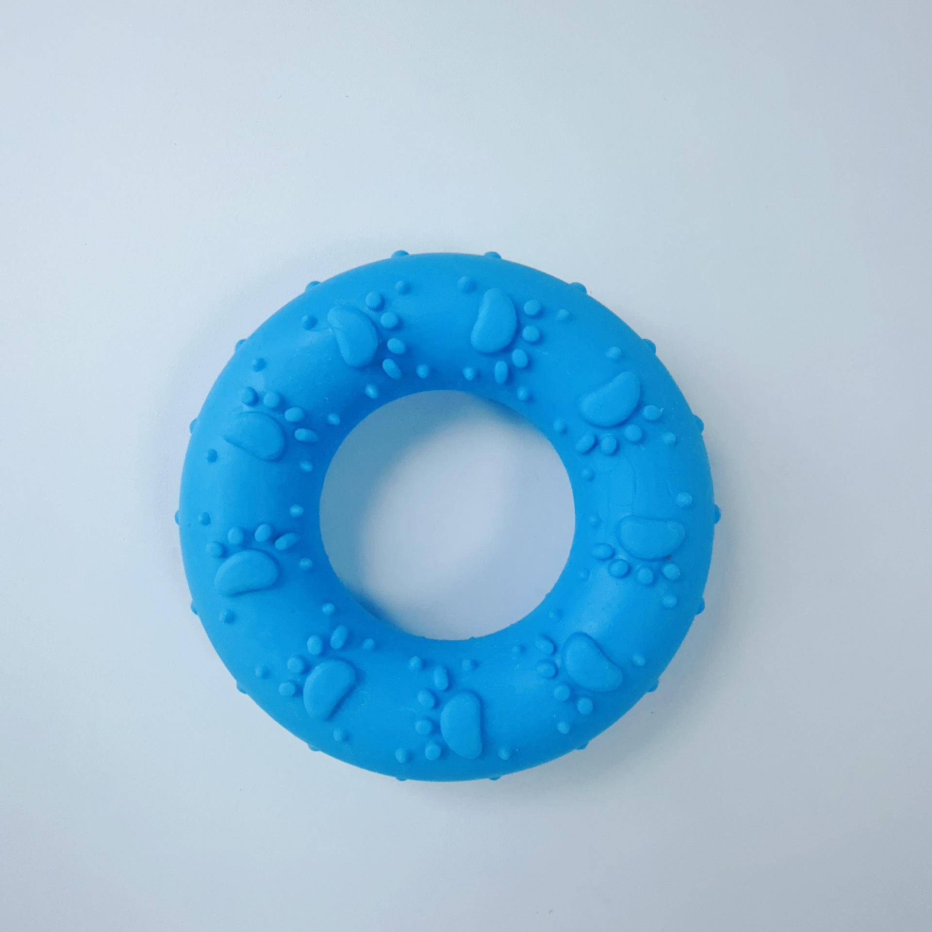 Fabricantes mascotas al por mayor juguetes para perros TPR donuts para perros grandes dientes molares limpiadores juguetes para morder image 14
