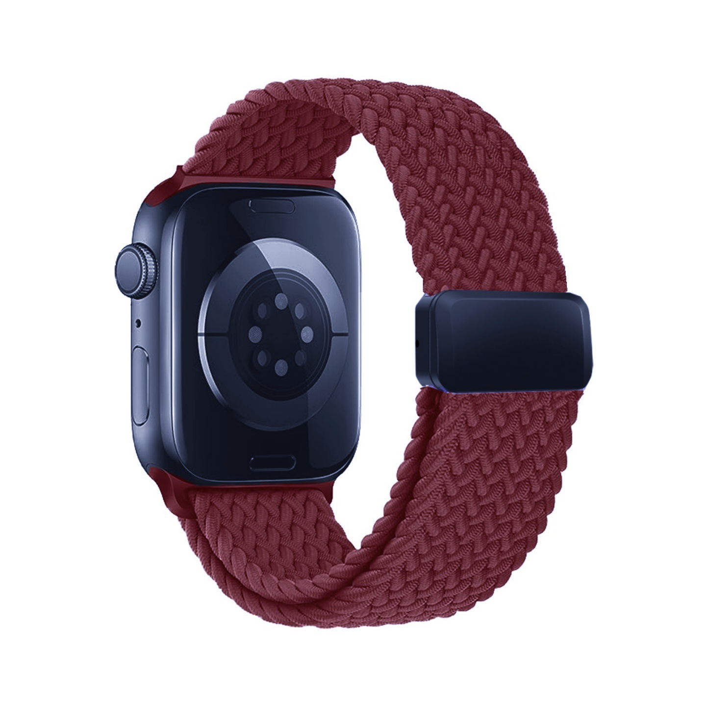 Applewatch10 ナイロン編組磁気時計ストラップ Apple iwach9876 Ultra SE 時計ストラップに適しています。