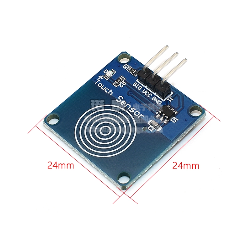 Arduino сенсор касания, модуль, кнопка-переключатель
