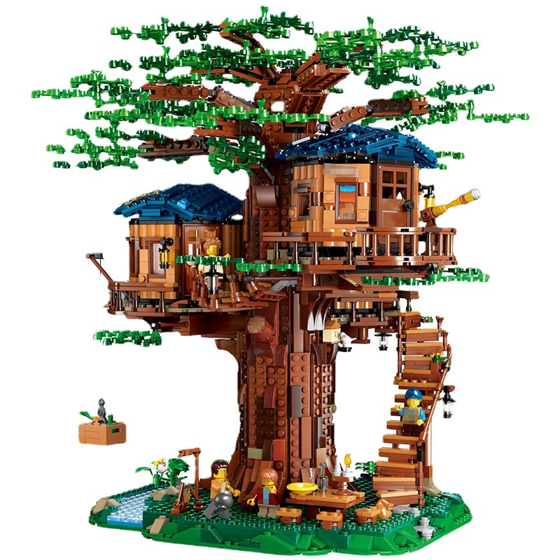 Yuri SX33111 Building blocks 6007 big tree house children's assembled educational toys boys gifts wholesale manufacturer