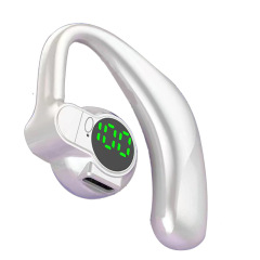 左右に回転できます。両耳のbluetoothイヤホンをつけて耳をかけることができます。