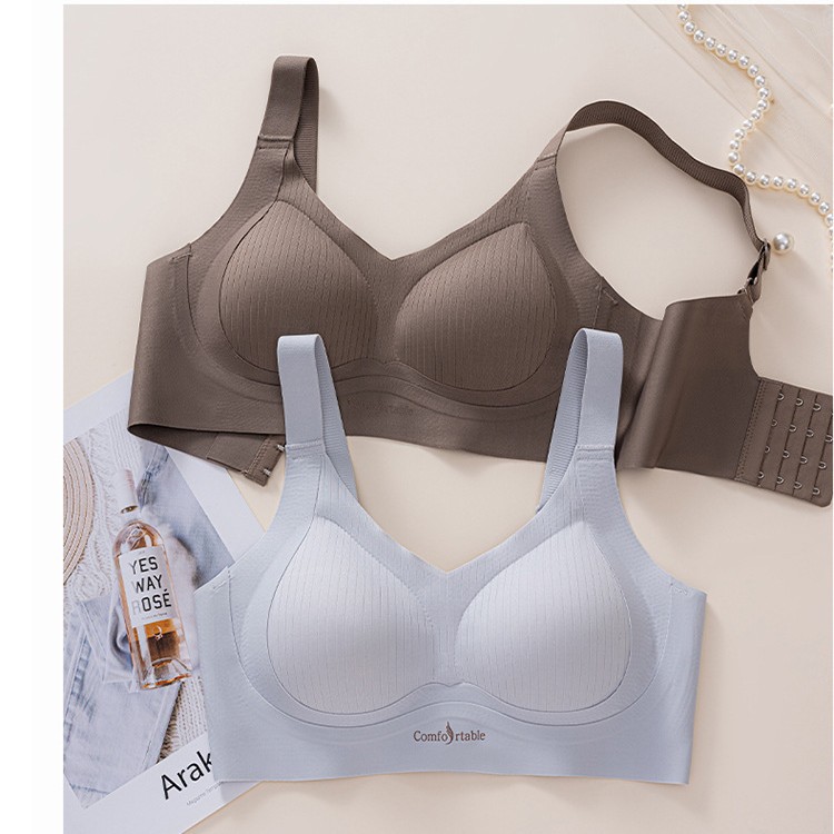 Venta directa de fábrica comercio electrónico transfronterizo Sudeste de Asia Vietnam Tailandia damas sin costuras sujetador de recogida lateral cómodo