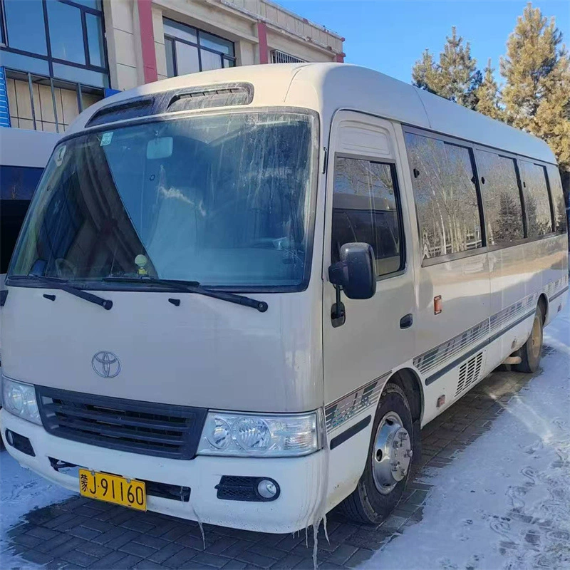 Топливная версия Toyota Coaster 17-местный 19-местный пригородный автобус 6m малый микроавтобус корпоративный автобус экспорт