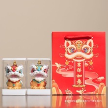 创意国潮醒狮文创特色礼品套装商务活动年会送客户伴手礼生日礼物