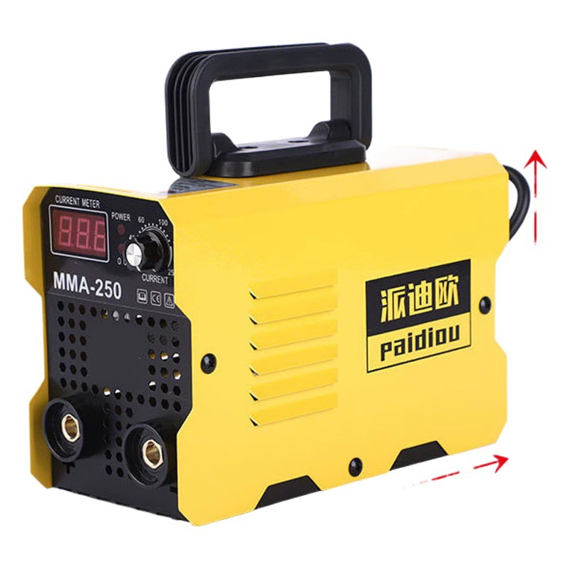Мини бытовой электросварочный аппарат в наличии оптом MMA-250 портативный сварочный аппарат постоянного тока бытовой небольшой электросварочный аппарат