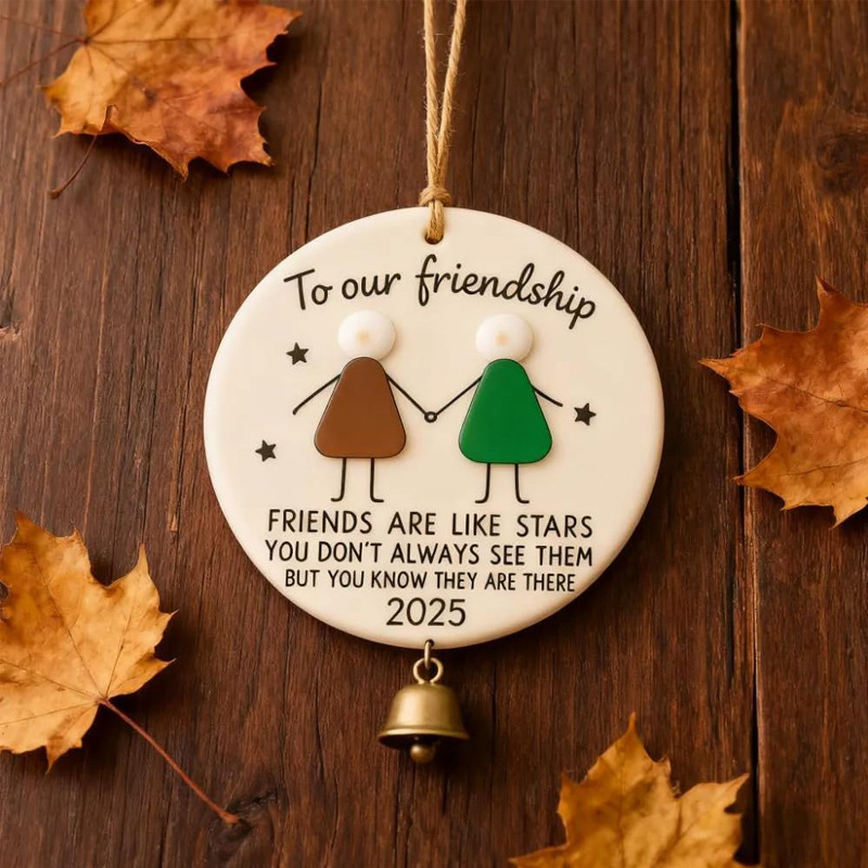 christmas friendship charm gift 圣诞节跨境友谊圣诞树装饰挂件|undefined