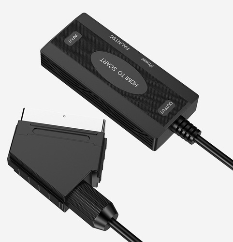 New hdmi to scart converter 1080P HD video adapter hdmi to scart broom head