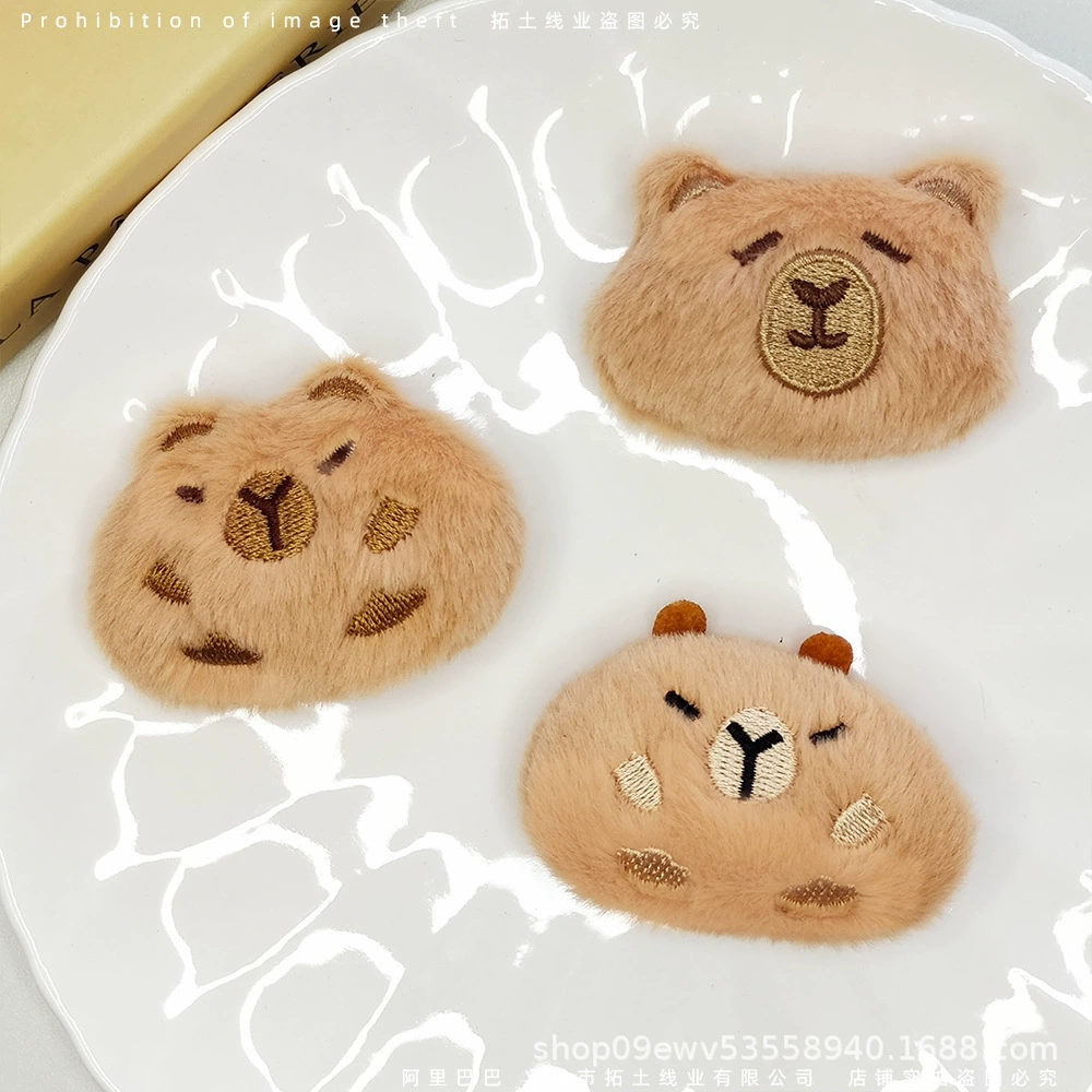 Маленький мультяшный кулон, брошь, заколка для волос, DIY