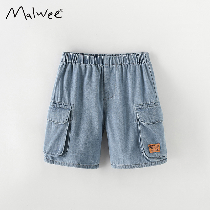 Transfronterizo mlawee verano nuevos productos de ropa infantil pantalones infantiles cómodos y sueltos pantalones vaqueros para niños pequeños y medianos europeos image 6