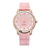 Quartz fashionable universal swiss watch, two-color dial, belt, wholesale