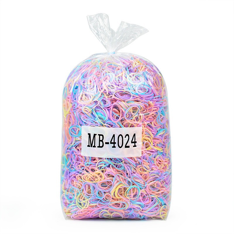 Simple tiras de goma desechables para mujeres cuero cabelludo cubierta cabello para niños no lastimar el cabello tiras de goma anillo cabello cabello cabello al por mayor