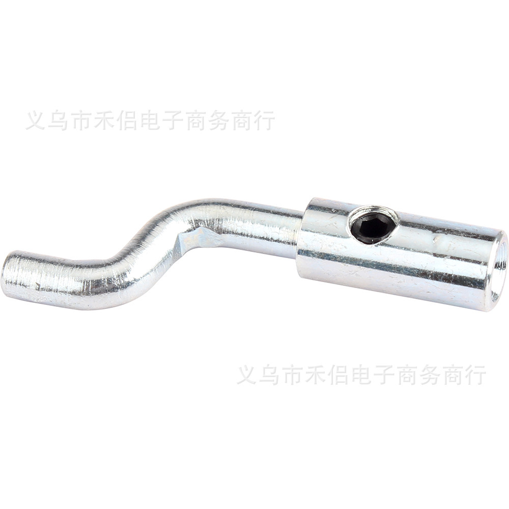3 adjustable Z-shaped elbow throttle and brake cable ends for lawn mowers, mini bikes, go-karts, and dog scooters
