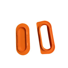 塑料PP蜂窝纸箱扣手塑胶防尘中空板周转箱配件提扣橙色扣手箱