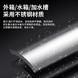 3D камин с имитацией пламени, встроенный домашний декор для гостиной, семицветный распылитель, электронный увлажнитель для камина