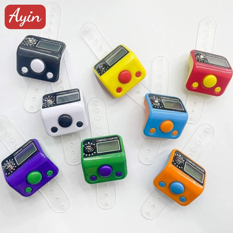 Новая модель цифрового счетного устройства для чтения священных писаний, миниатюрный электронный ручной счетчик с цифровым дисплеем, кольцо-счетчик, оптом от производителя.