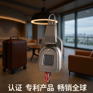 定制箱包指纹锁 嵌入式箱包指纹锁 手拿包锁