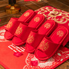 Slippers suitable for men and women, festive birthday charm, red high-end summer oolong tea Da Hong Pao for beloved